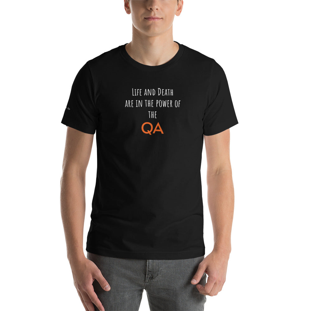 Power of the QA Short-Sleeve Unisex T-Shirt